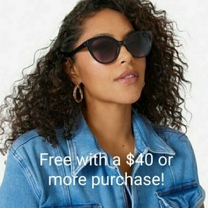 Kate Spade Samantha Black Sunglasses